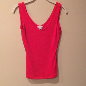V Neck Tank Top!  On the dressy side. Pretty Red!